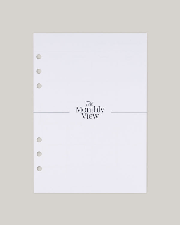 The Monthly View