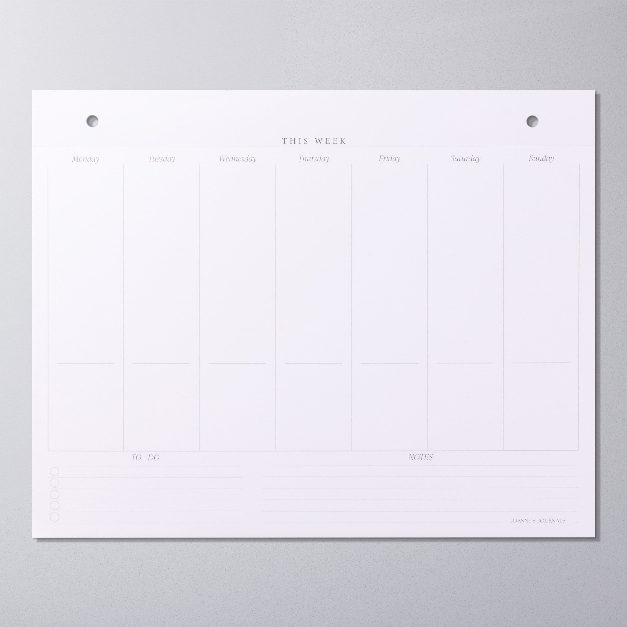 A4 Planner Pad Refills- No Cover Included