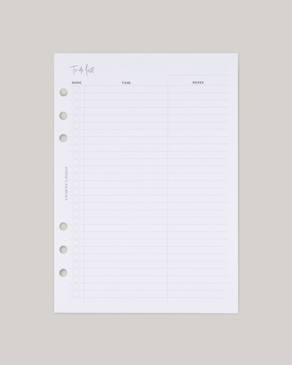 To-Do Tasks