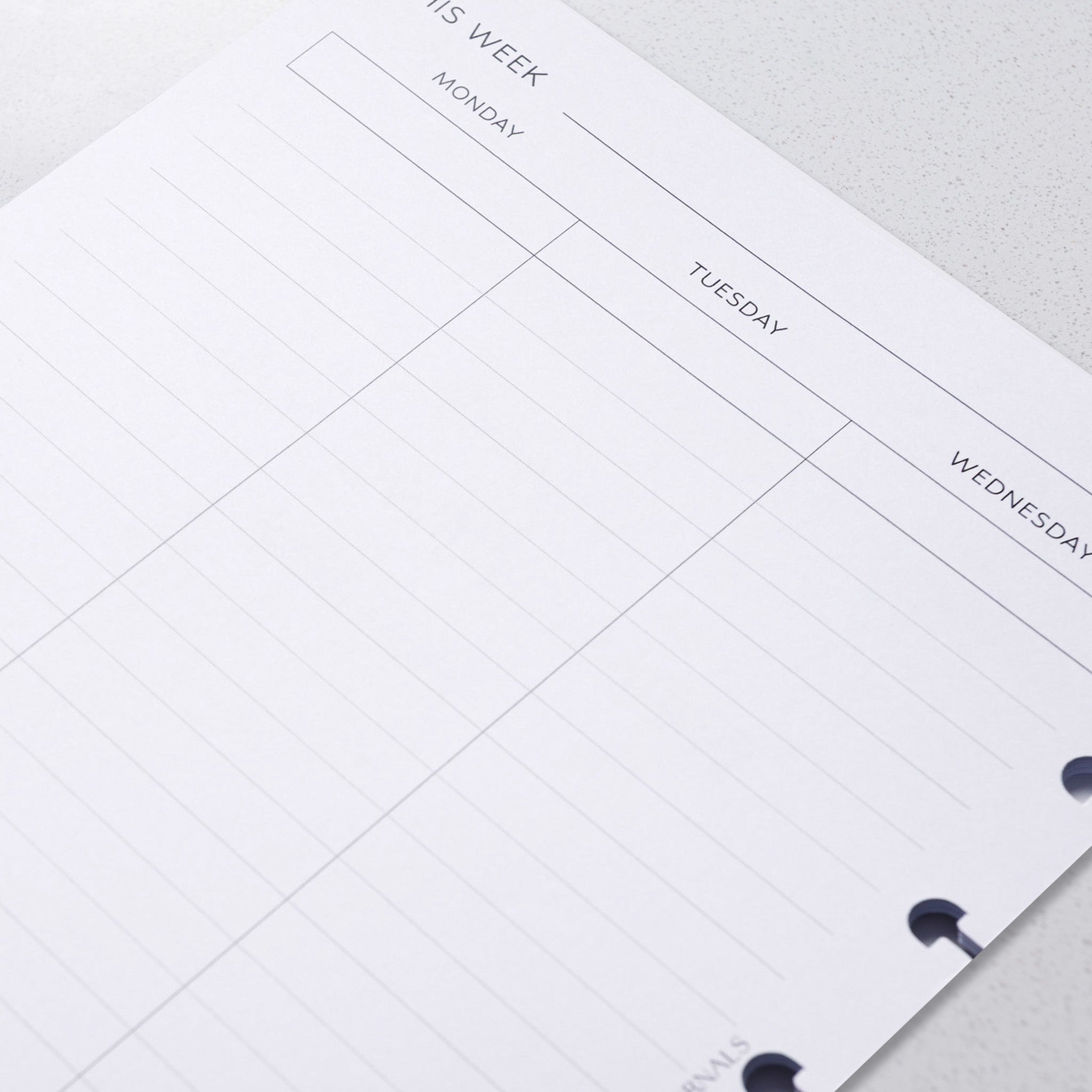 Vertical Week-On-Two