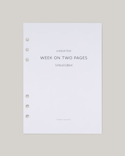 Vertical Week-On-Two