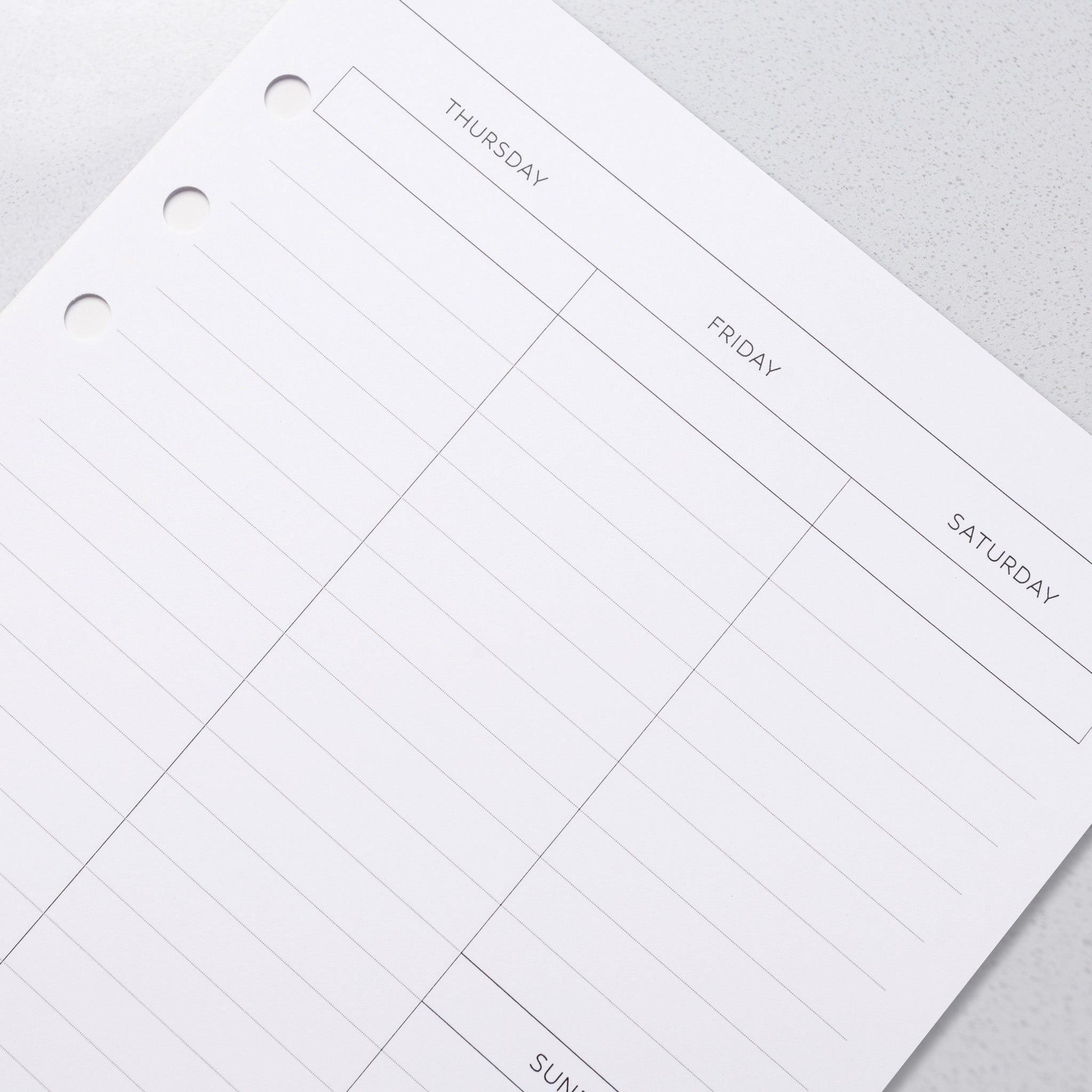 Vertical Week-On-Two