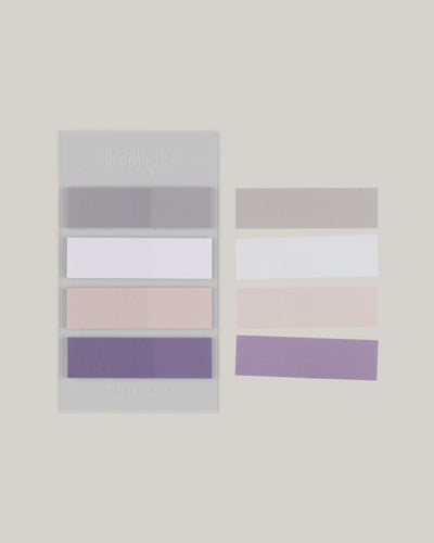 Mini Translucent Flags - Violets
