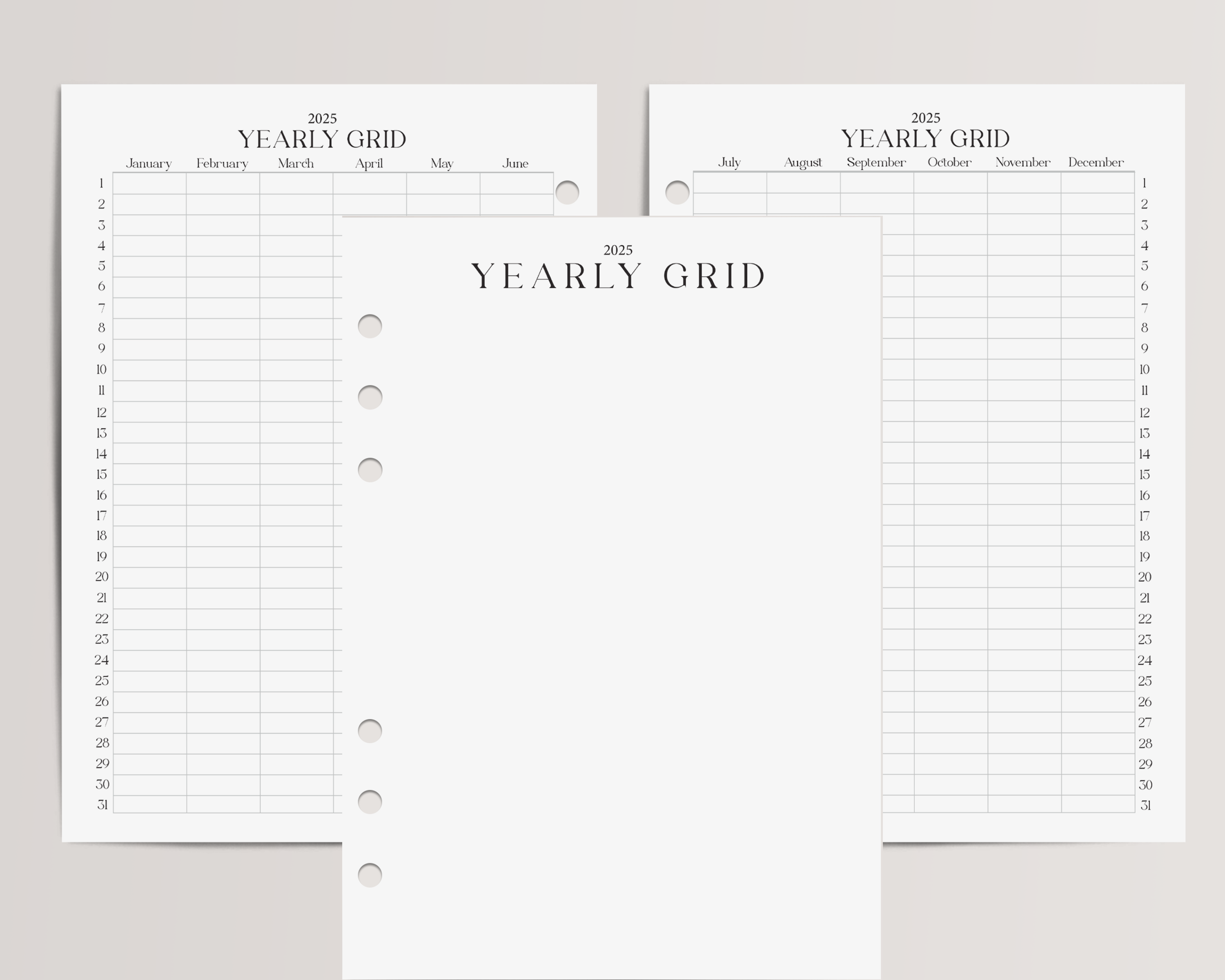 Yearly Grid-2025